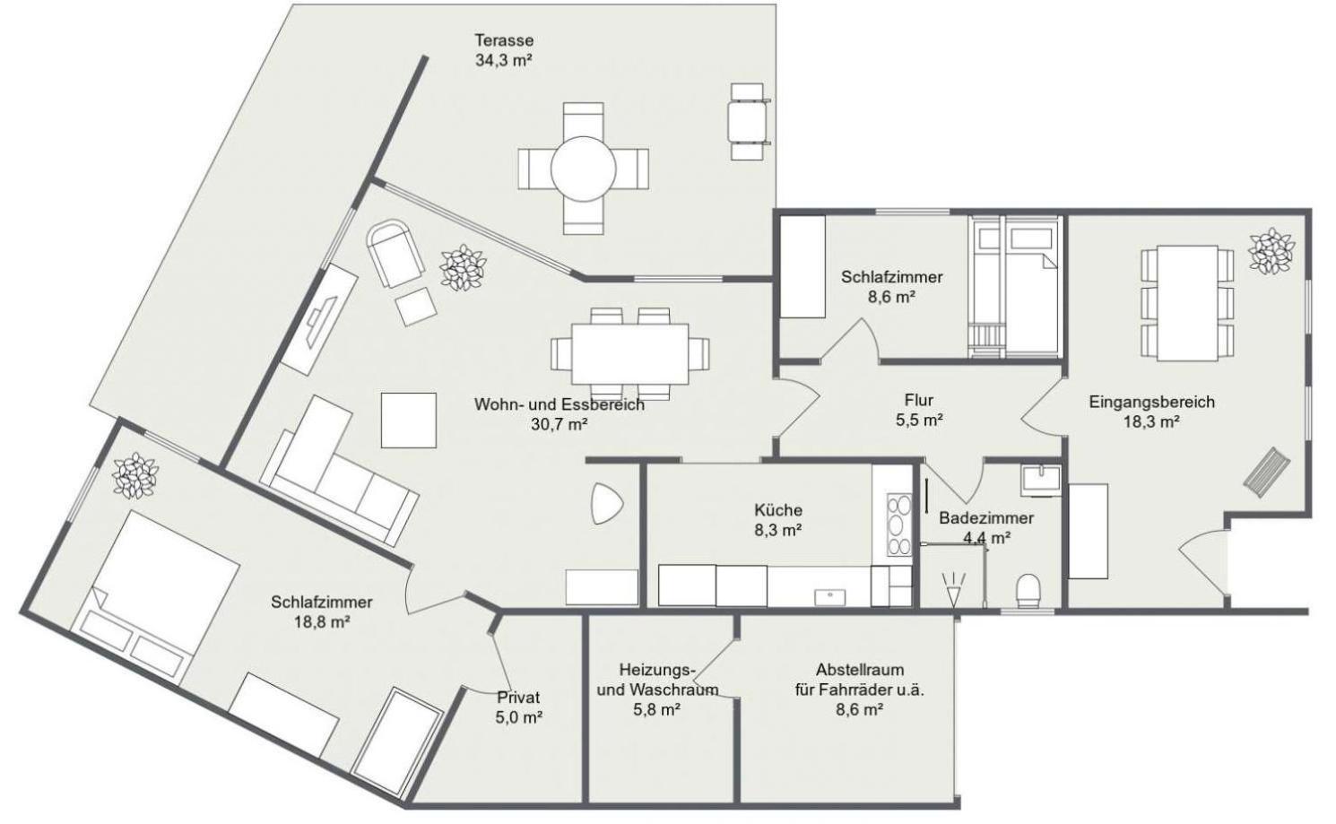 Freiraum Ferienhaus เฮลเลนธาล ภายนอก รูปภาพ